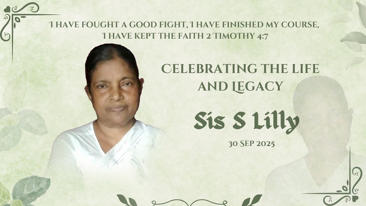 Honoring Sis S Lilly A Heartfelt Farewell | Funeral Service Part 1 | TPM Kellys