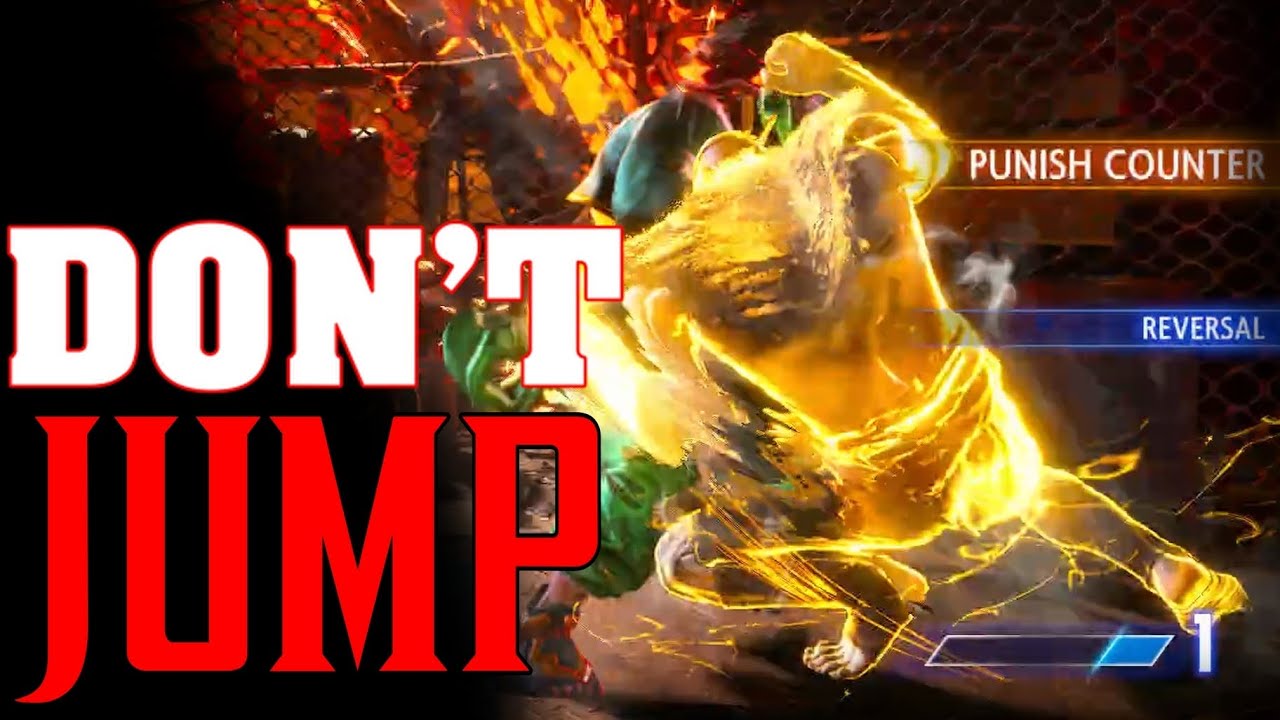 DON'T JUMP ON SAGAT...