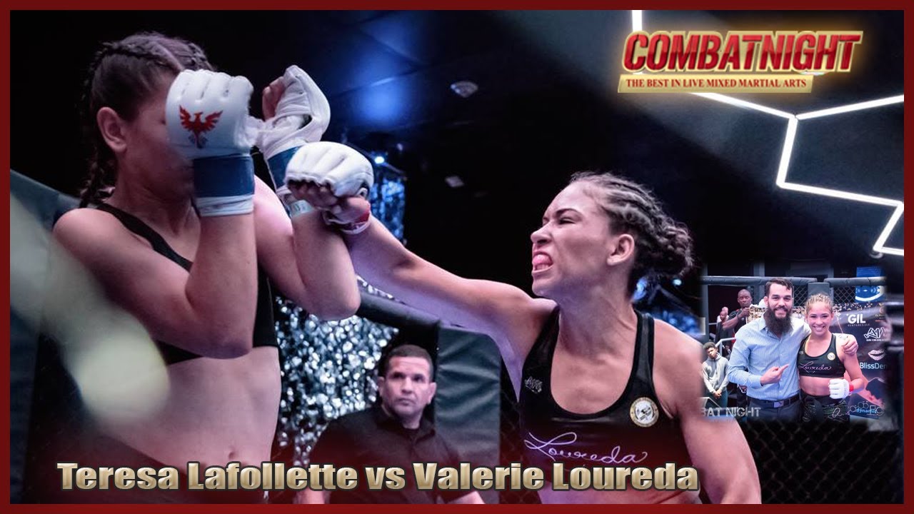 Combat Night 90 Тереза ​​Лафоллетт против Валери Луреда