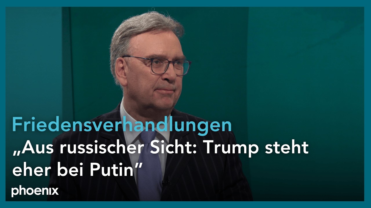 Frieden in der Ukraine: Sicherheitsexperte Umbach zum Stand der Verhandlungen
