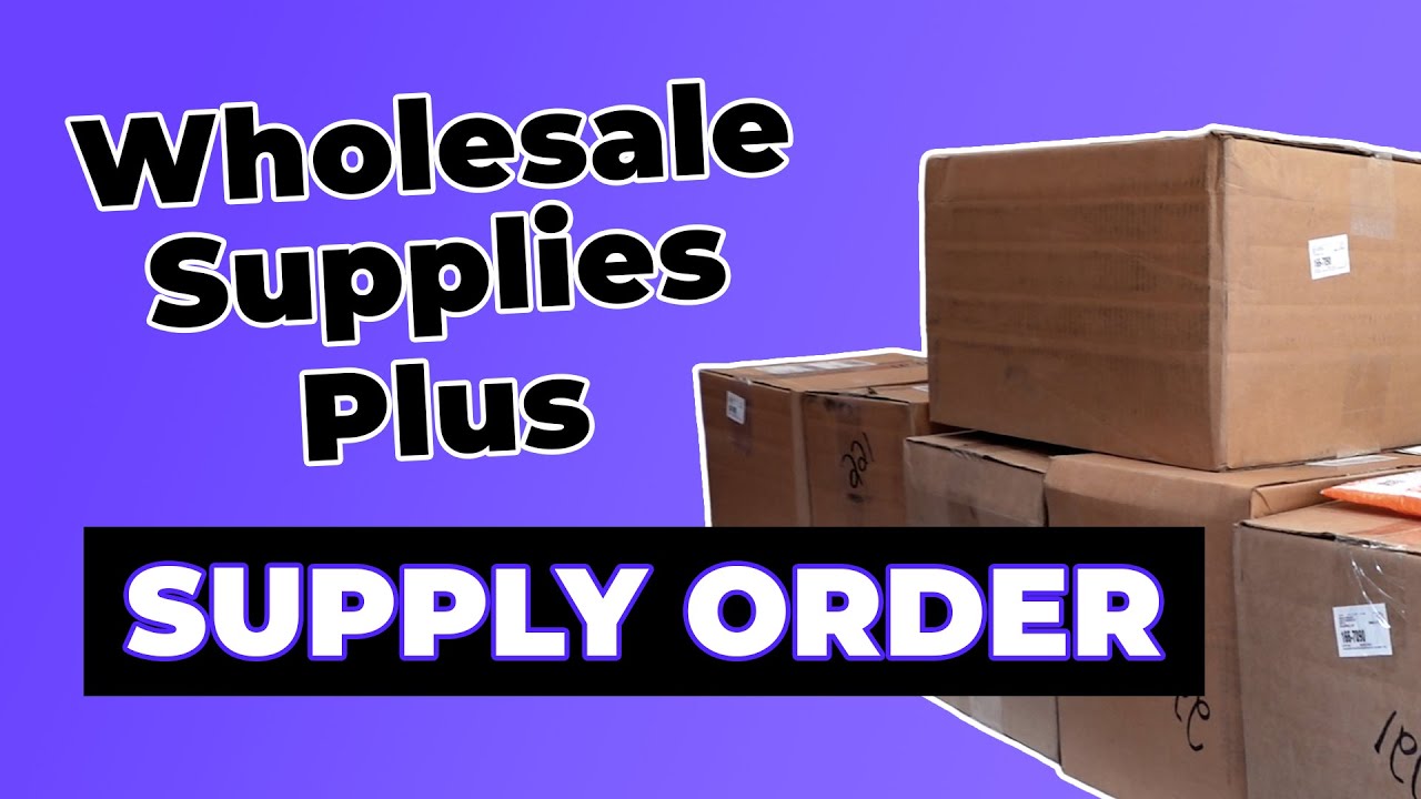 My Wholesale Supplies Plus Supply Order | MO River Soap