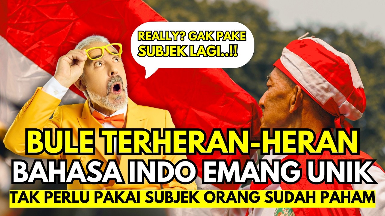 Diakui Pakar Linguistik Dunia! Bahasa Indonesia Bisa Dipahami Tanpa Subjek