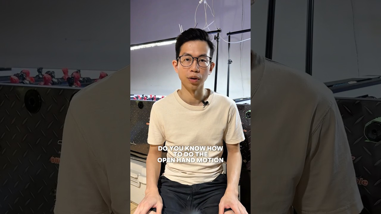 Open Hand Motion For Your Left Hand👋