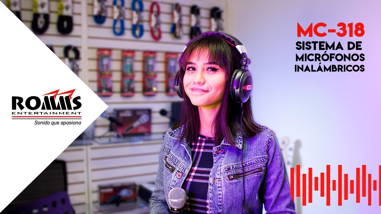 &iexcl;Muestra tu talento! &mdash; Sistema de micr&oacute;fonos MC-318 &mdash; ROMMS