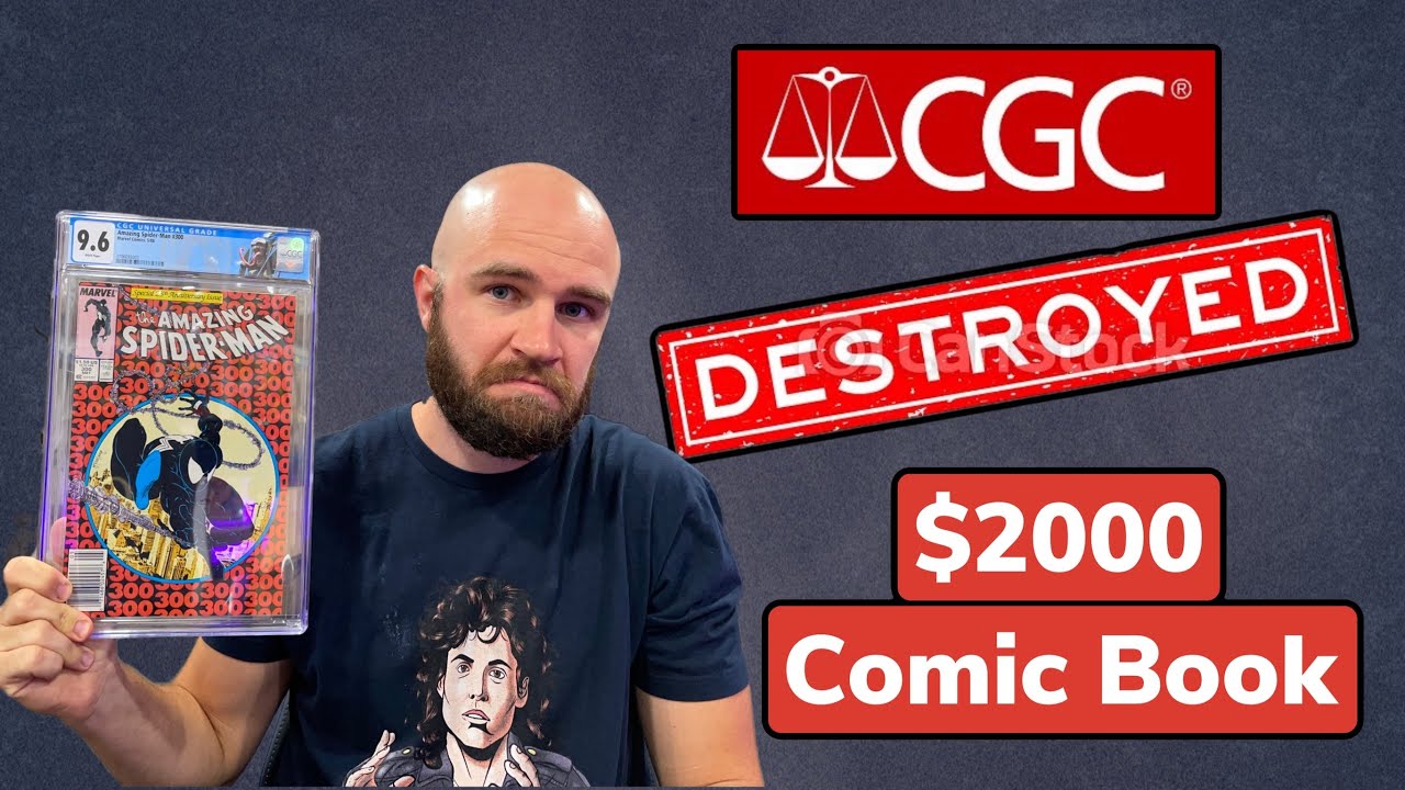 CGC УНИЧТОЖИЛИ МОЙ КОМИКС УДИВИТЕЛЬНОГО ЧЕЛОВЕКА-ПАУКА №300