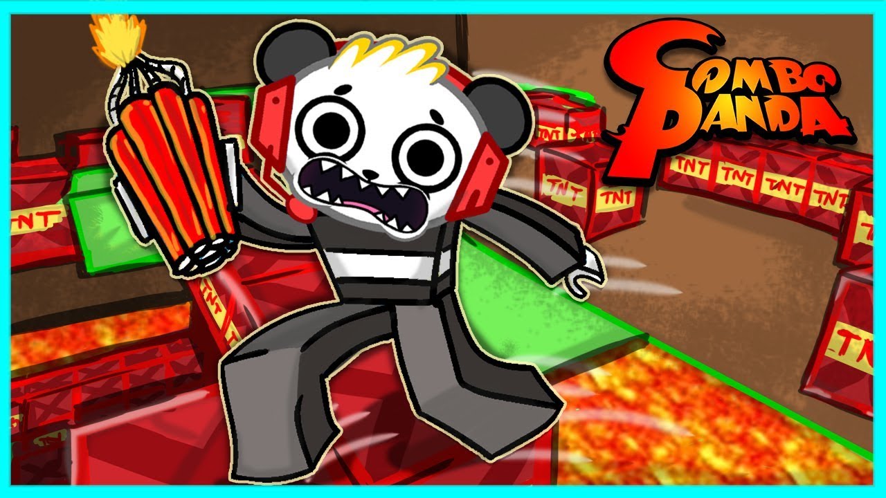 Roblox TNT Rush THE FLOOR IS LAVA Let's Play with Combo Panda