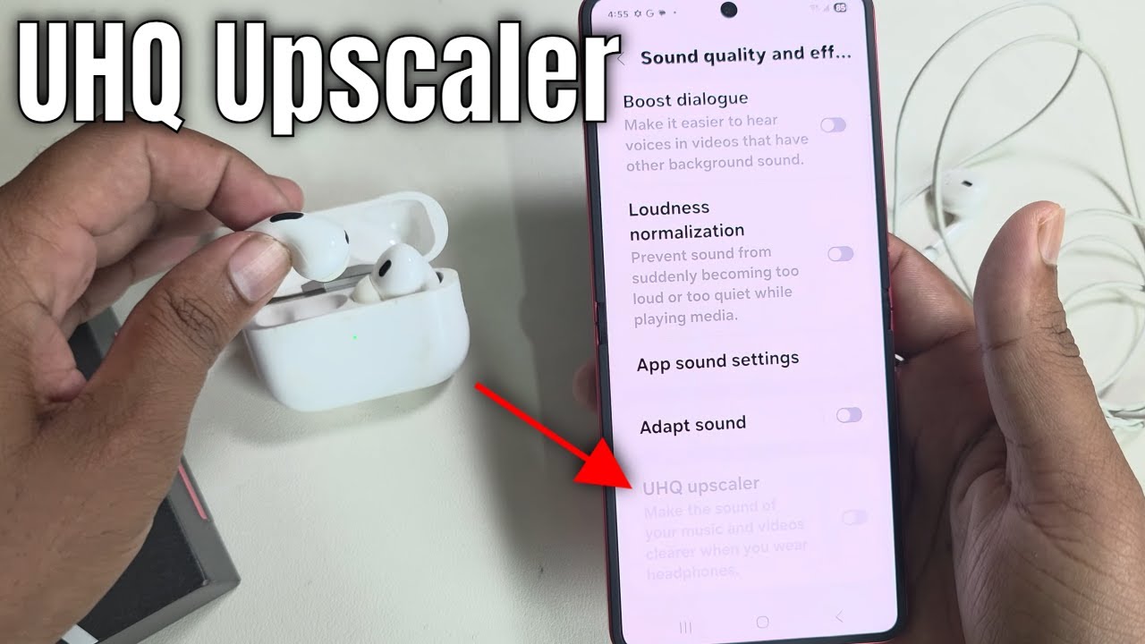 Samsung Z Flip 7: How to enable UHQ Upscaler in Samsung
