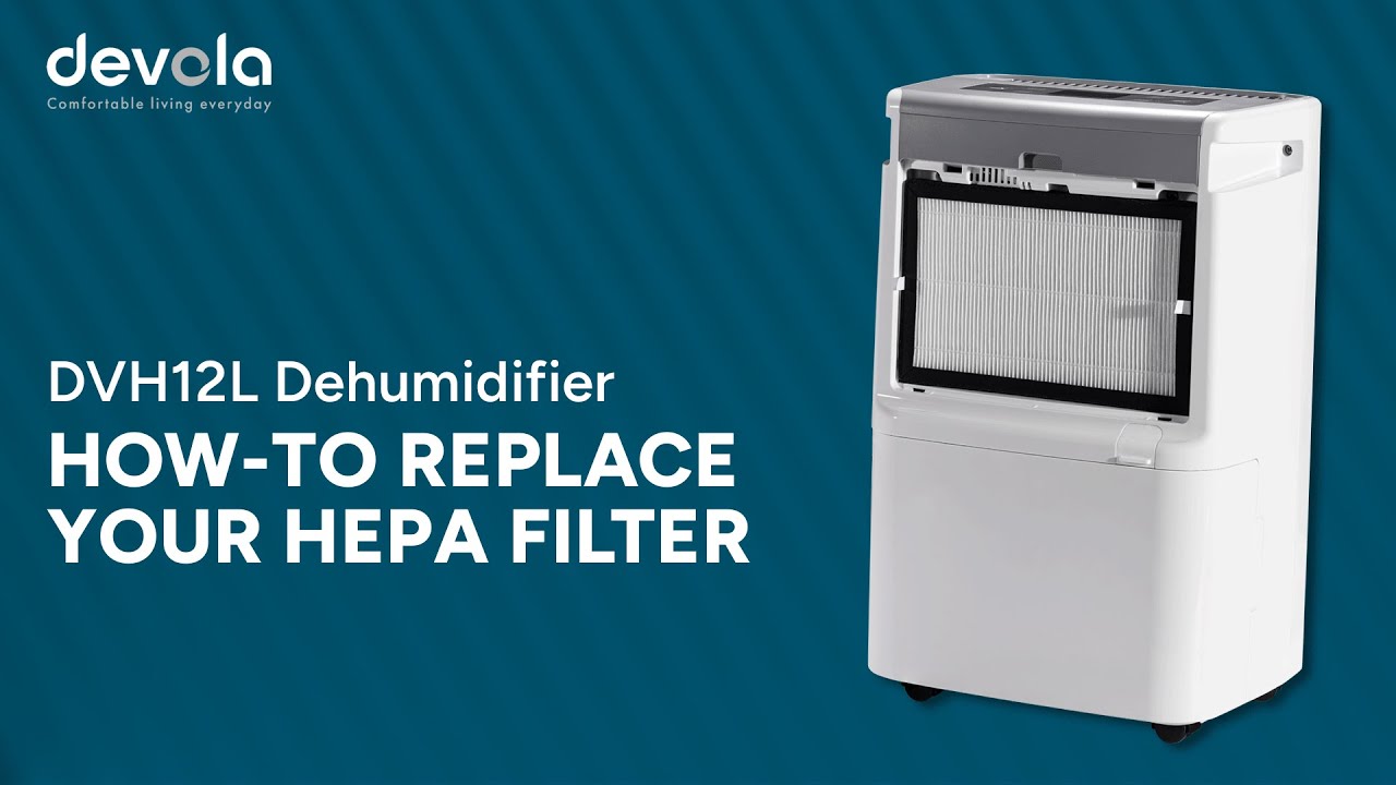Easy HEPA Filter Swap Anyone Can Do! | Devola DVH12L Dehumidifier