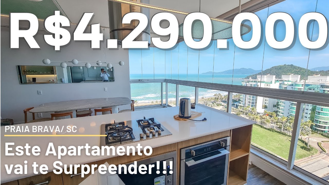 Se Surpreenda...Brava Arts um apartamento único na Praia Brava