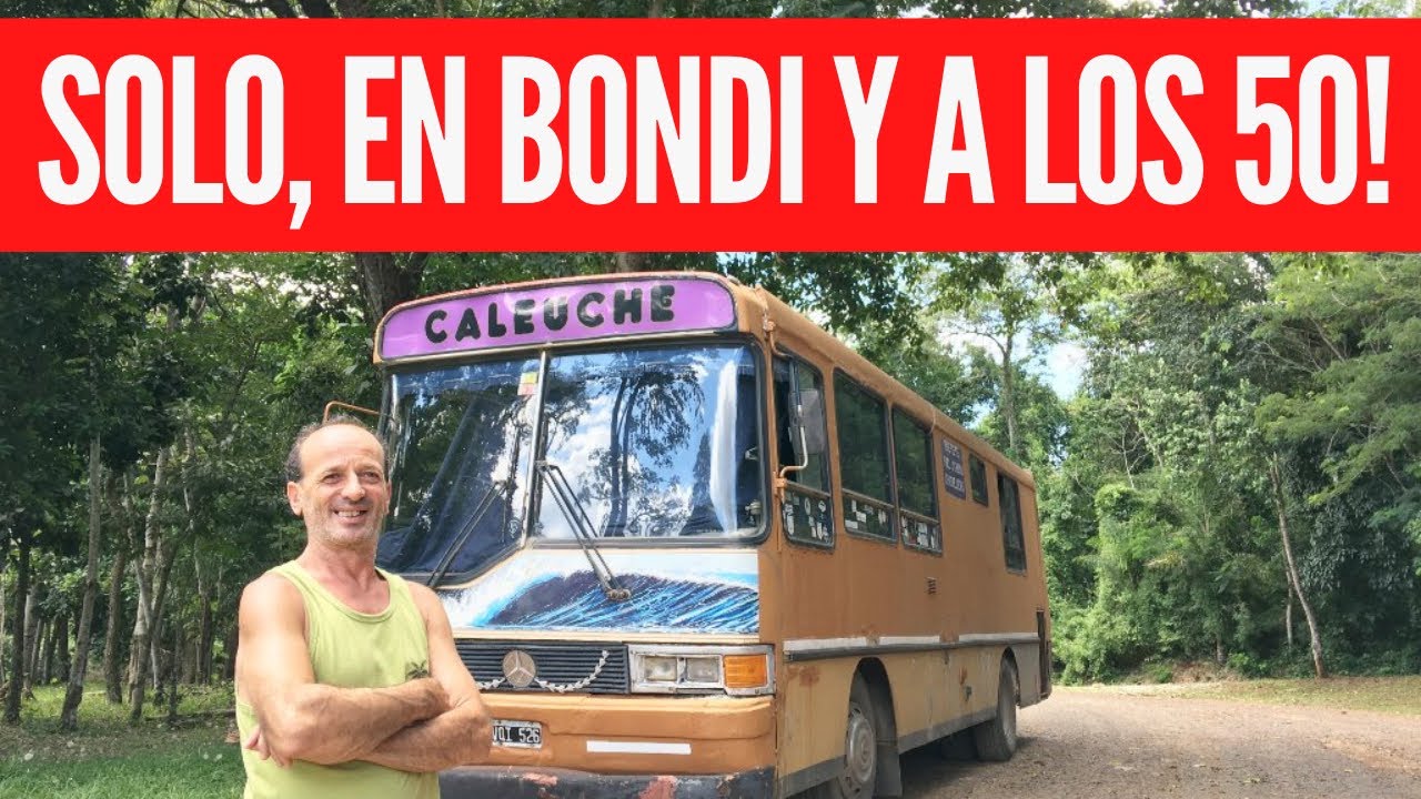 🚌Viaja en un colectivo-motorhome hace 10 años
