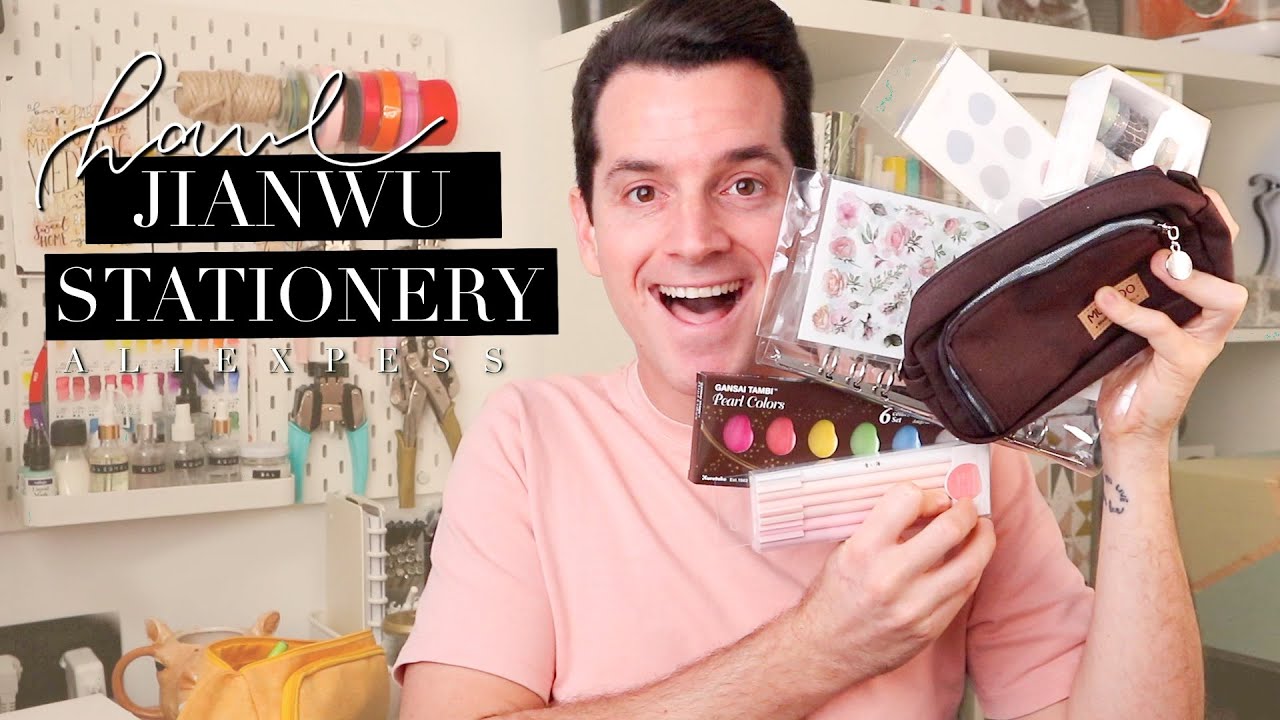 HAUL | Probando papelería de AliExpress | JIANWU STATIONERY SHOP