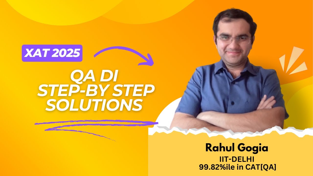 XAT 2025 Complete solutions | QUANTITATIVE APTITUDE