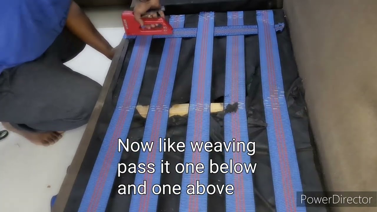 How to repair the damaged Sofa Elastic with simple tools. # diy #home #tips