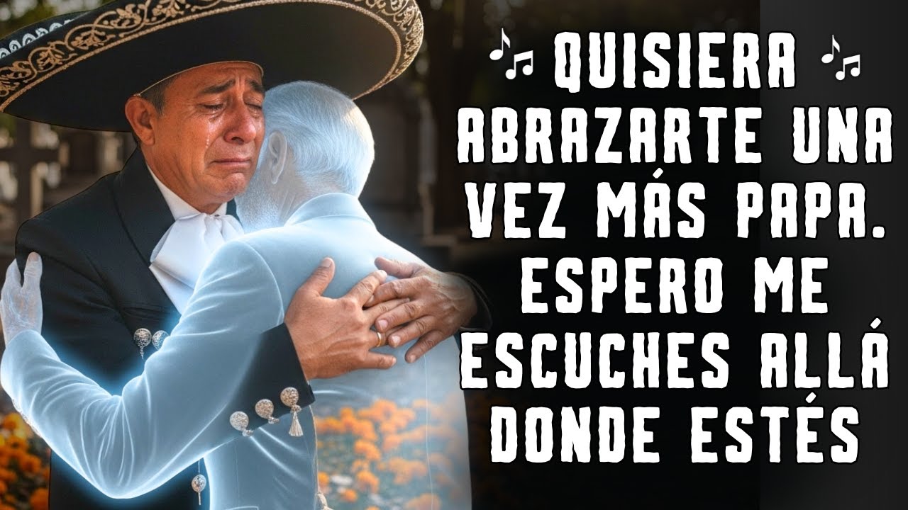 🎵"QUIERO ABRAZARTE PAPA"🎵 SI TU PAPA YA NO ESTÁ Y DARÍAS TODO POR ABRAZARLO ESTA CANCIÓN ES PARA TÍ.