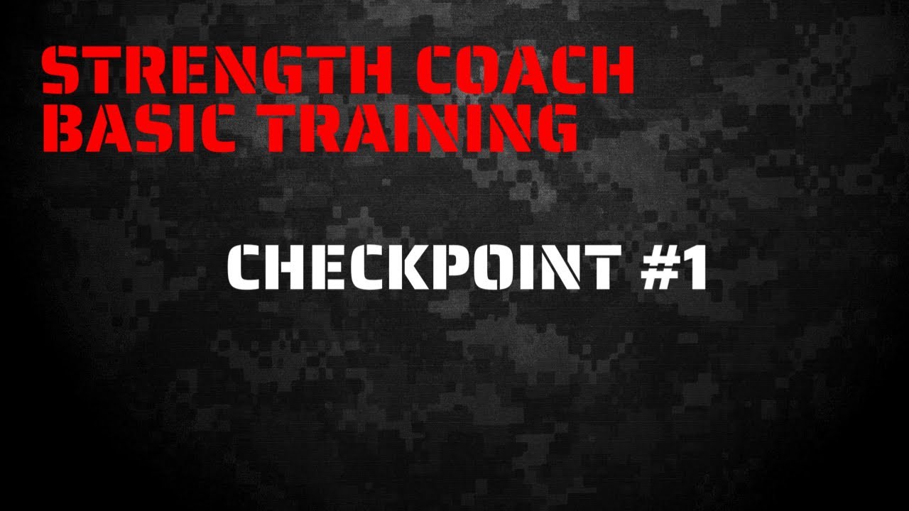 Checkpoint #1 Building a Strength & Conditioning Cover Letter, Resume, and References.