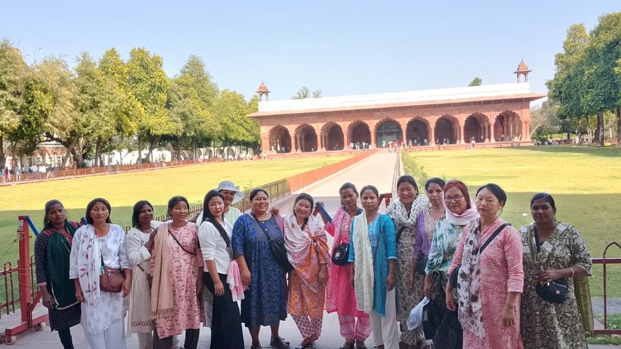ENC women department out tour DELHI