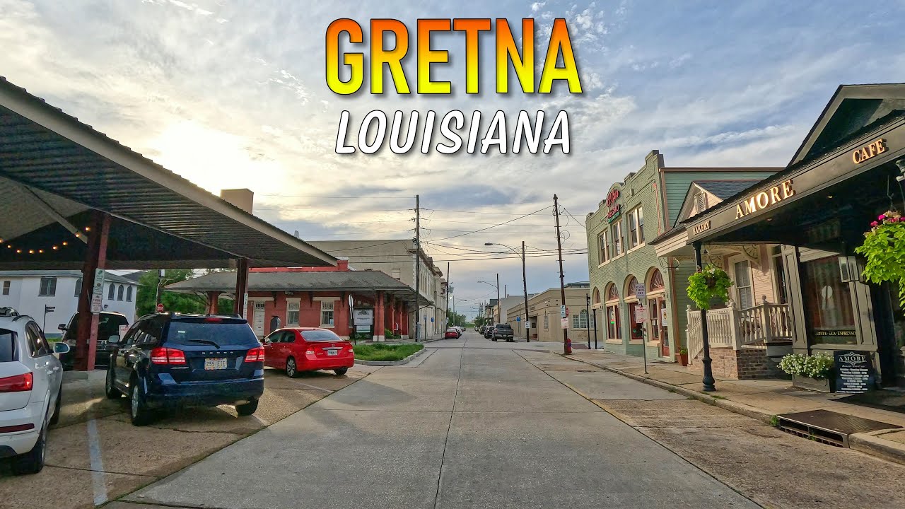 Gretna Louisiana Driving Through