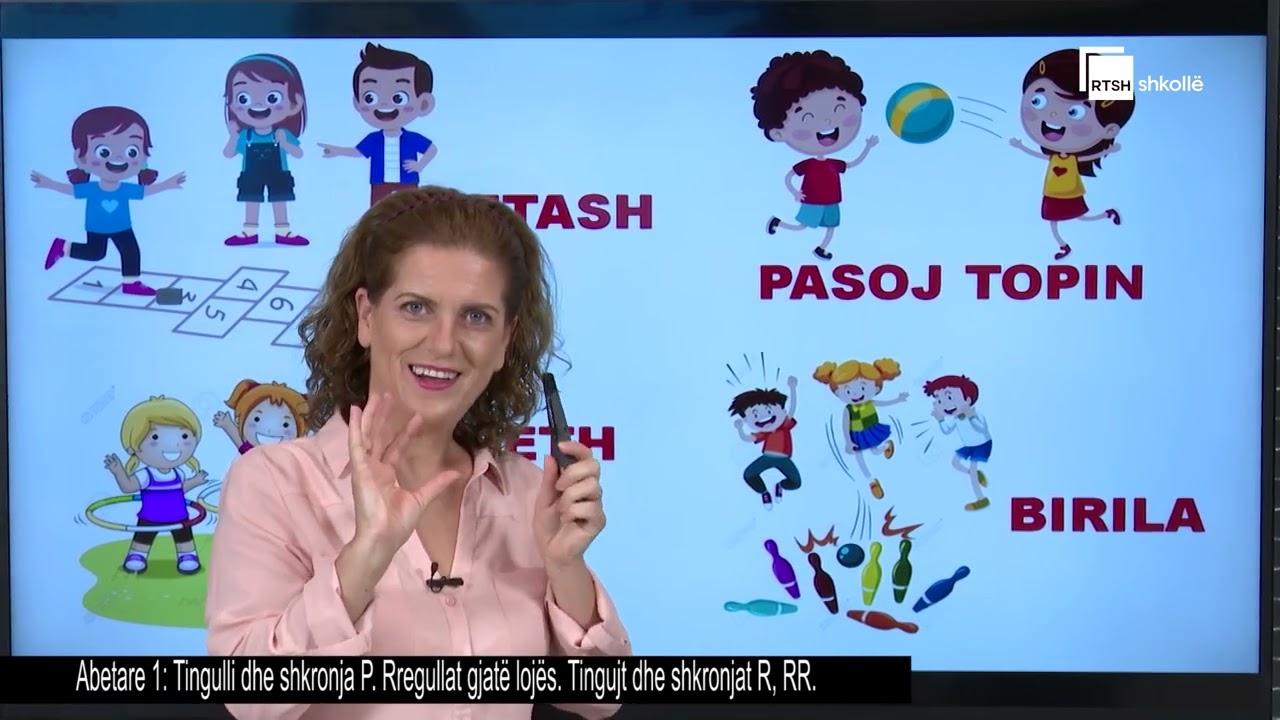 Tingulli dhe shkronja P. Rregullat gjatë lojës. Tingujt dhe shkronjat R, RR. | Abetare 1