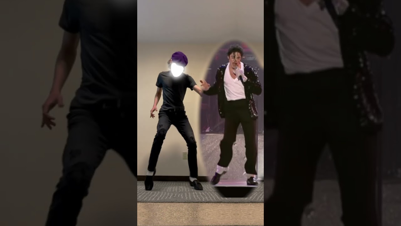 Michael Jackson “Ankle Breaker” dance move 👀