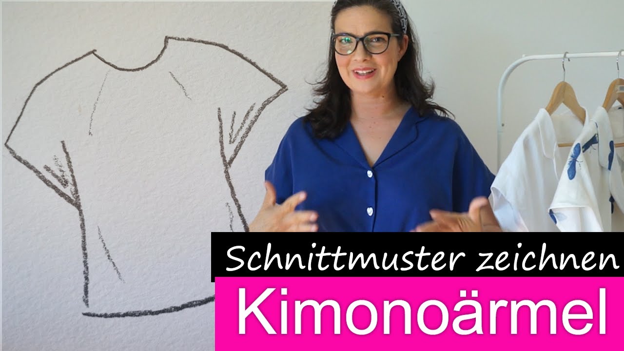 Die einfachsten Kimonoärmel der Welt - Schnittmuster selber machen