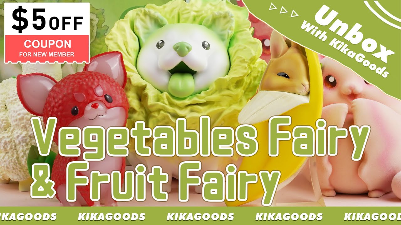 Unbox with KikaGoods | Fruit Fairy Series Limited Edition Figure