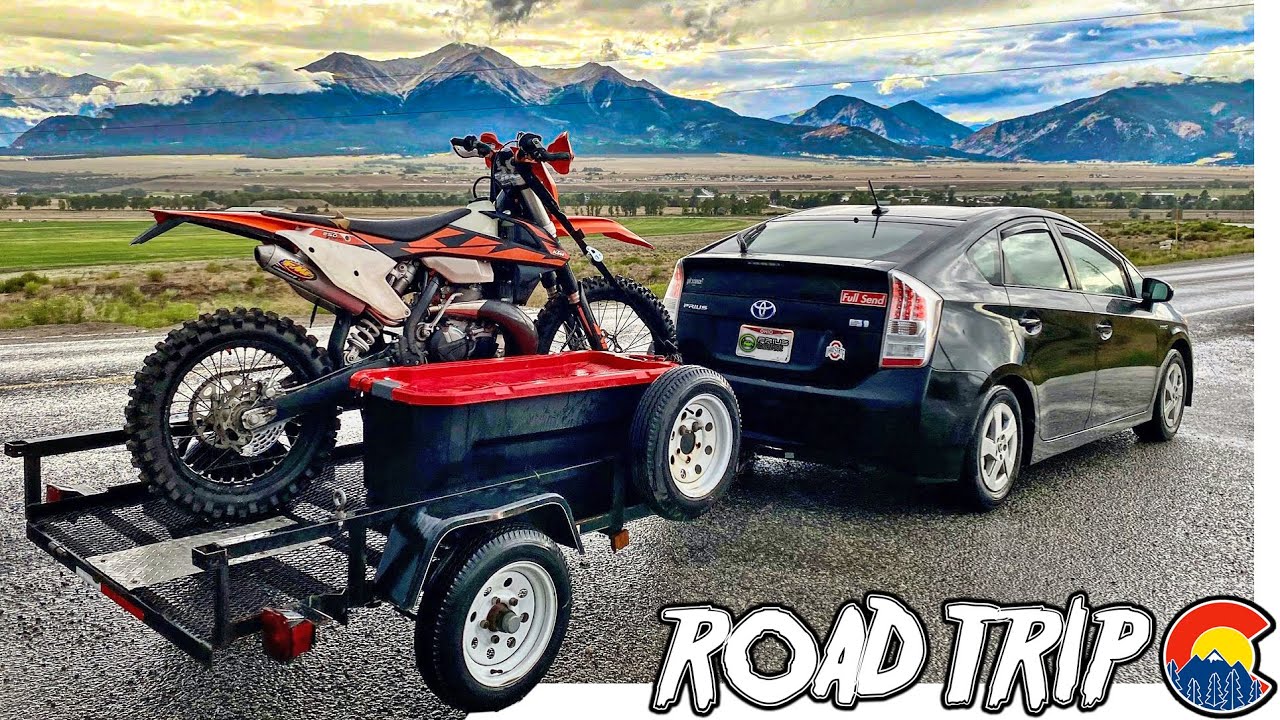 Towing My Dirt Bike Across The Country With A Prius?.. | Ultimate Adventure Rig!