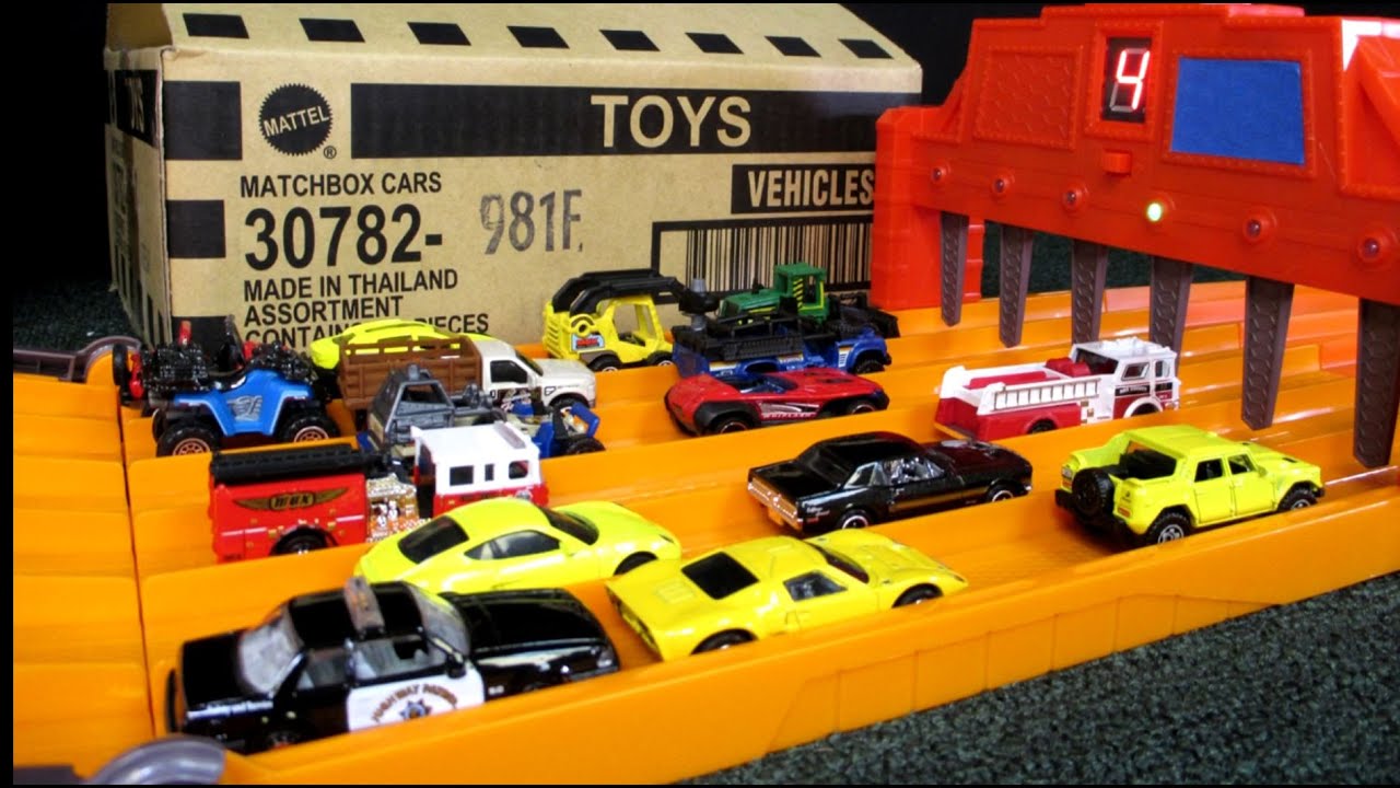 2015 F Matchbox Factory Sealed Case Unboxing Video With Some Track Time Too By RaceGrooves