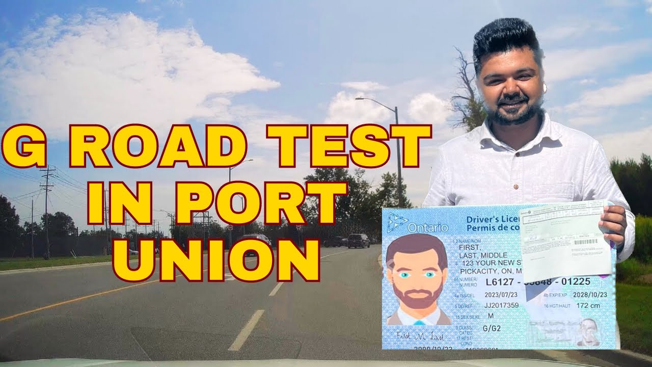 Real Road Test With Audio | G Road Test In Port Union | Scarborough | Highway Road Test