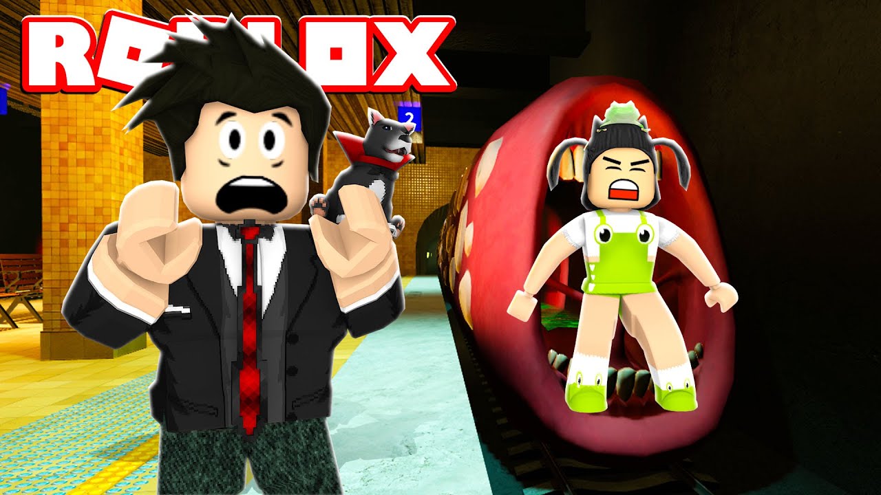 LOKIS NO TRENZINHO COM BOCA MALVADA | Roblox