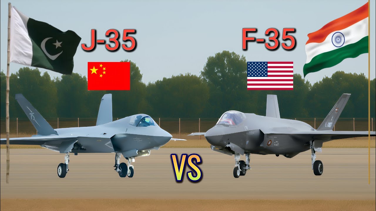 J-35 China vs F-35 USA | Full Fighter Jet Comparison #J-35/#F-35