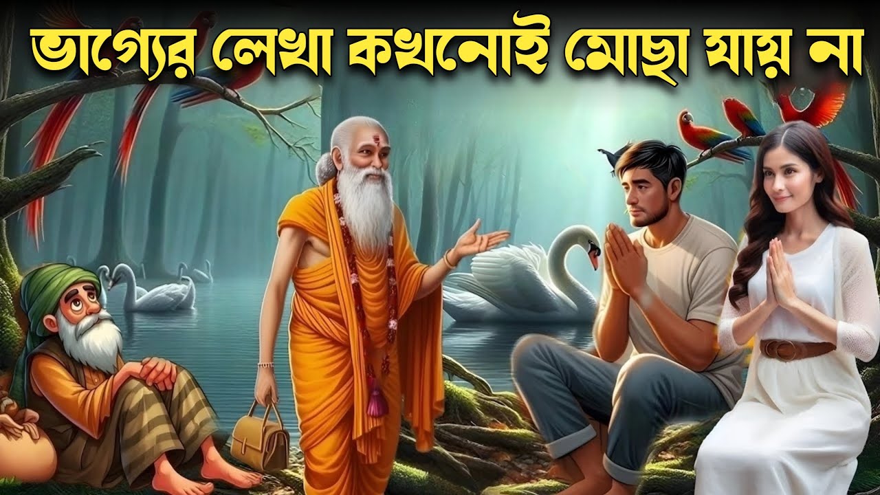 ভাগ্যের লেখা কখনোই মোছা যায় না | Fate can never be erased | Buddhist motivational story |