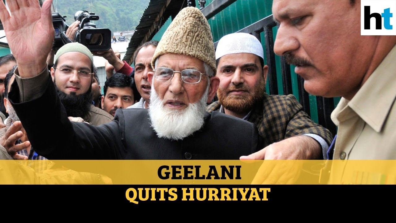 SAS Geelani quits Hurriyat Conference, lashes out at cadre in his letter