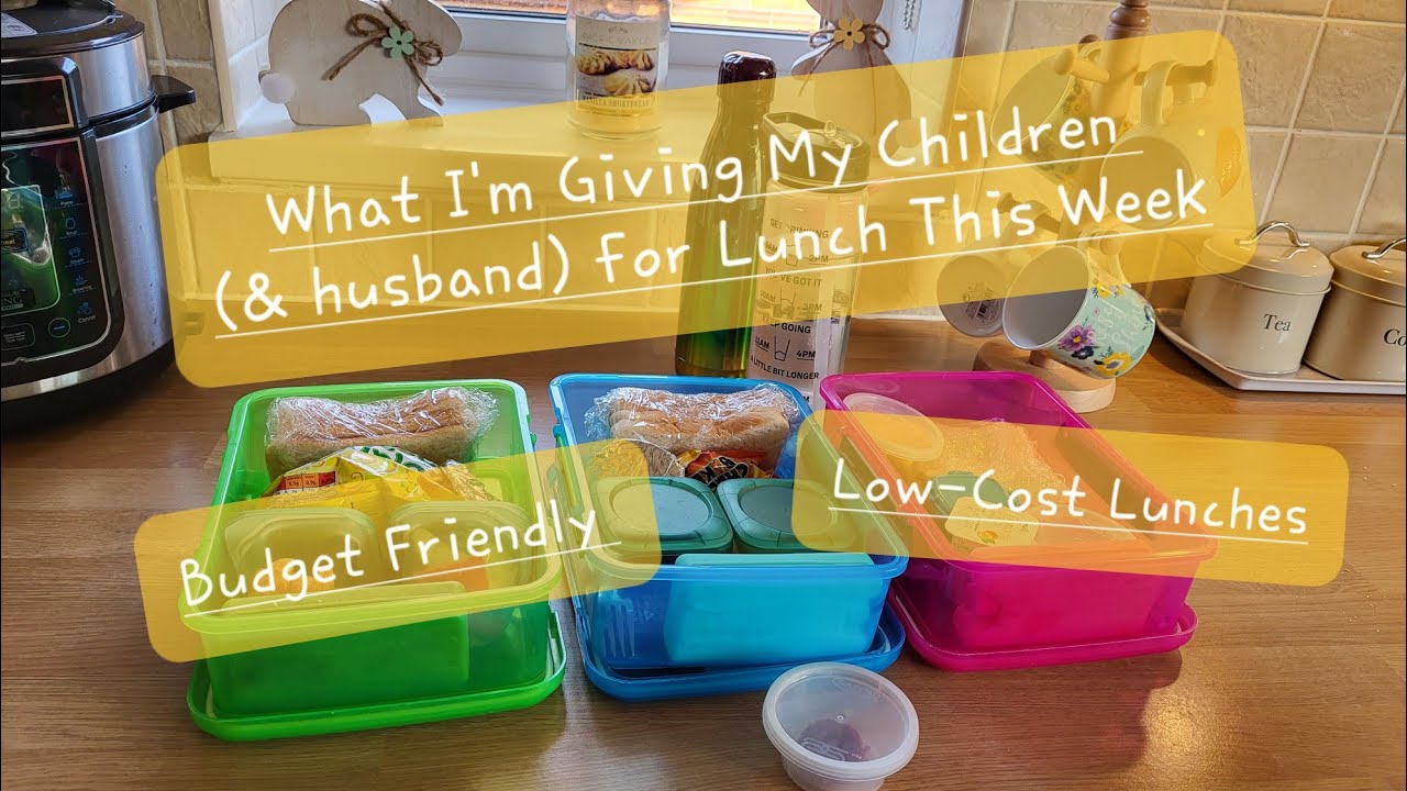 Low-Cost Lunch Ideas | What My Family Are Having For Lunches This Week | UK Mum of 3 🇬🇧