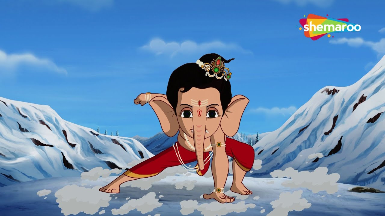 Let's Watch how Bal Ganesha fights with Vakrasur. | Stories of Bal Ganesh – Part 06