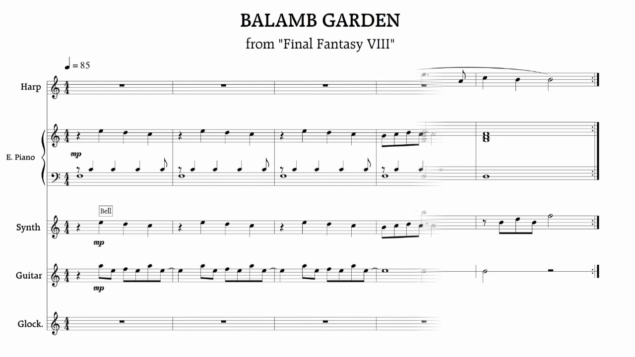 Final Fantasy VIII - Balamb Garden [REMASTERED]