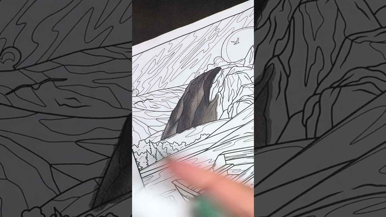 Let’s color some mountains 