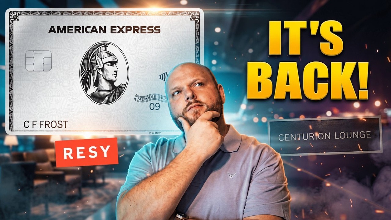 Amex Platinum снова в моем кошельке