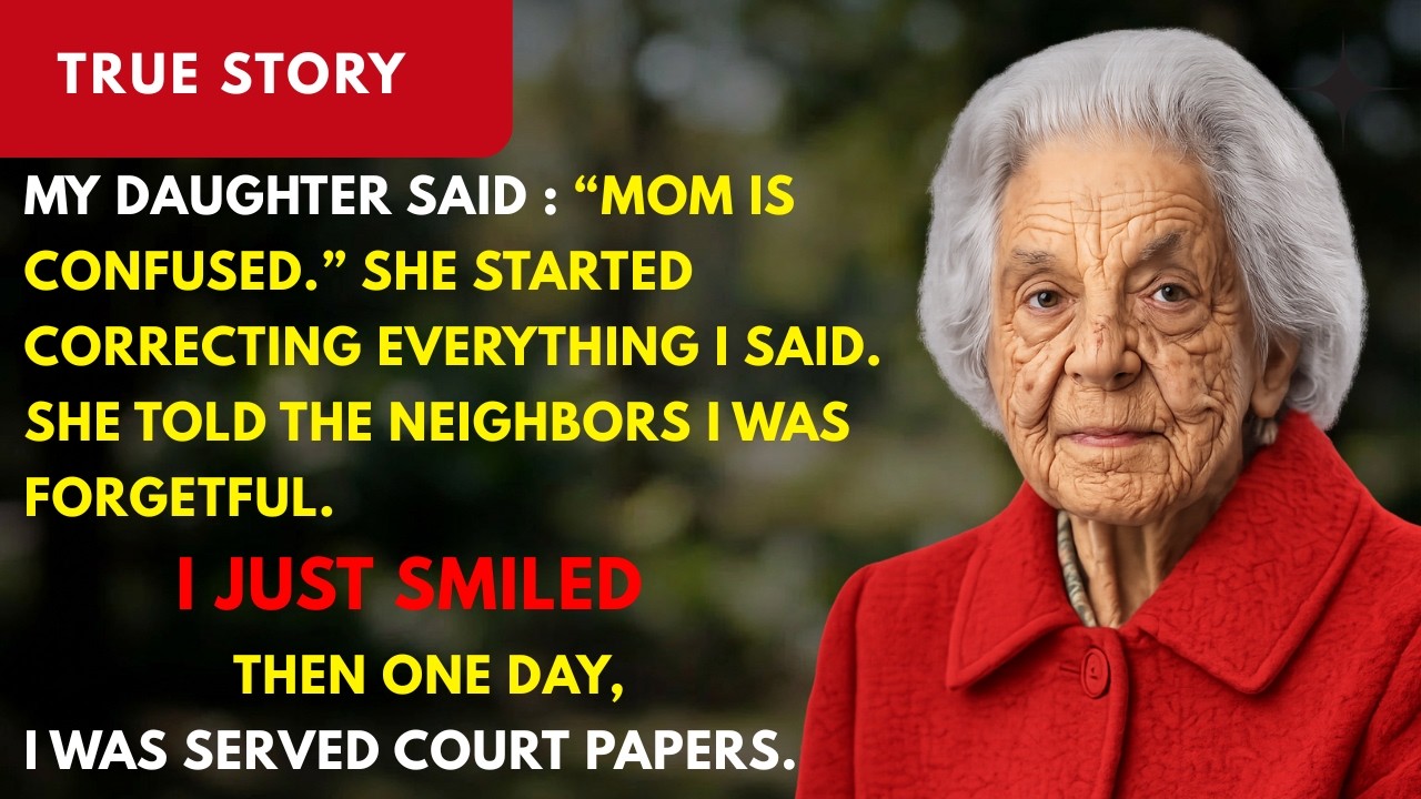 My Daughter Said I Was Forgetful… Until the Judge Asked One Question | Voice of Granny June