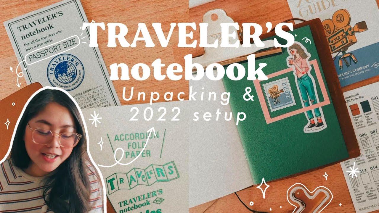 Passport Size TRAVELER'S Notebook Unboxing and Setup