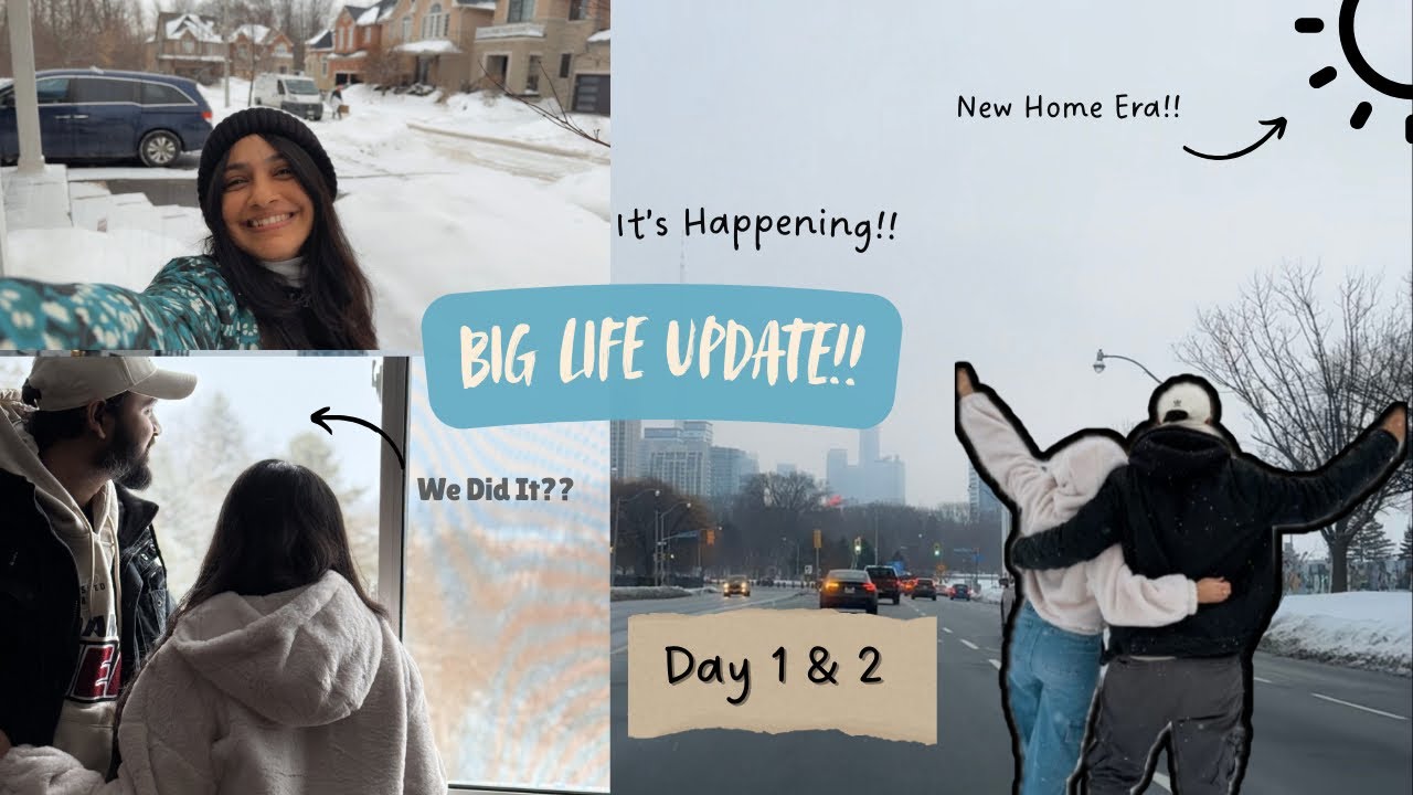 ✨ Our New Home Journey 🏡 | Day 1 & 2 — First Steps Toward Our Dream Home