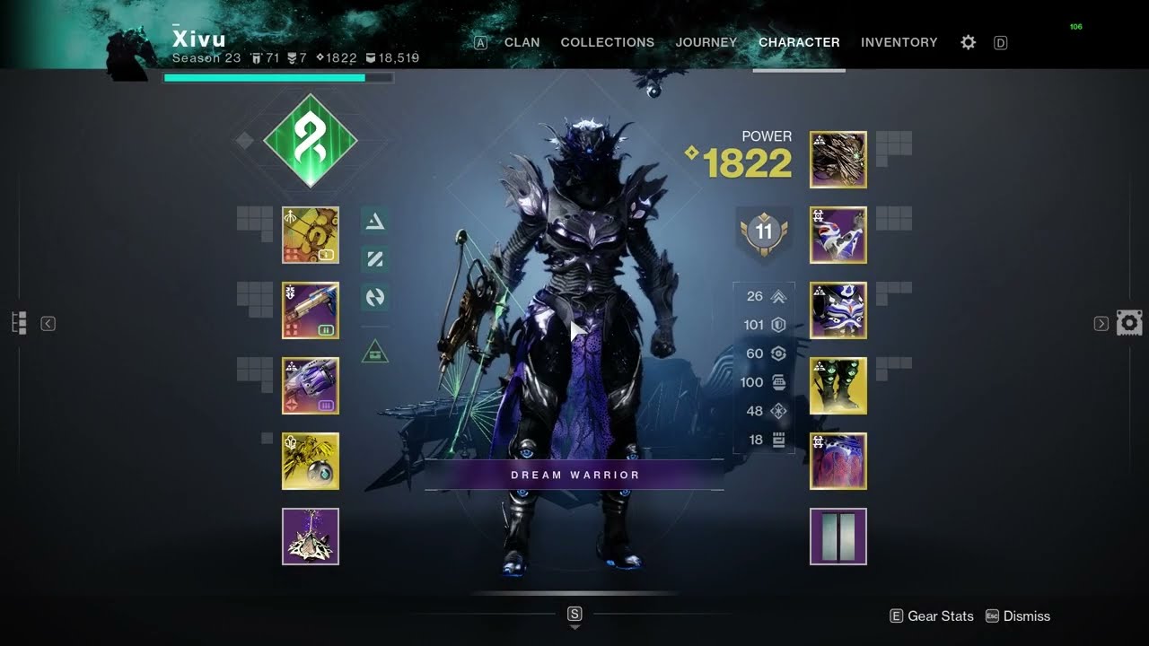 Destiny 2 - WISH-KEEPER build for strand TITAN