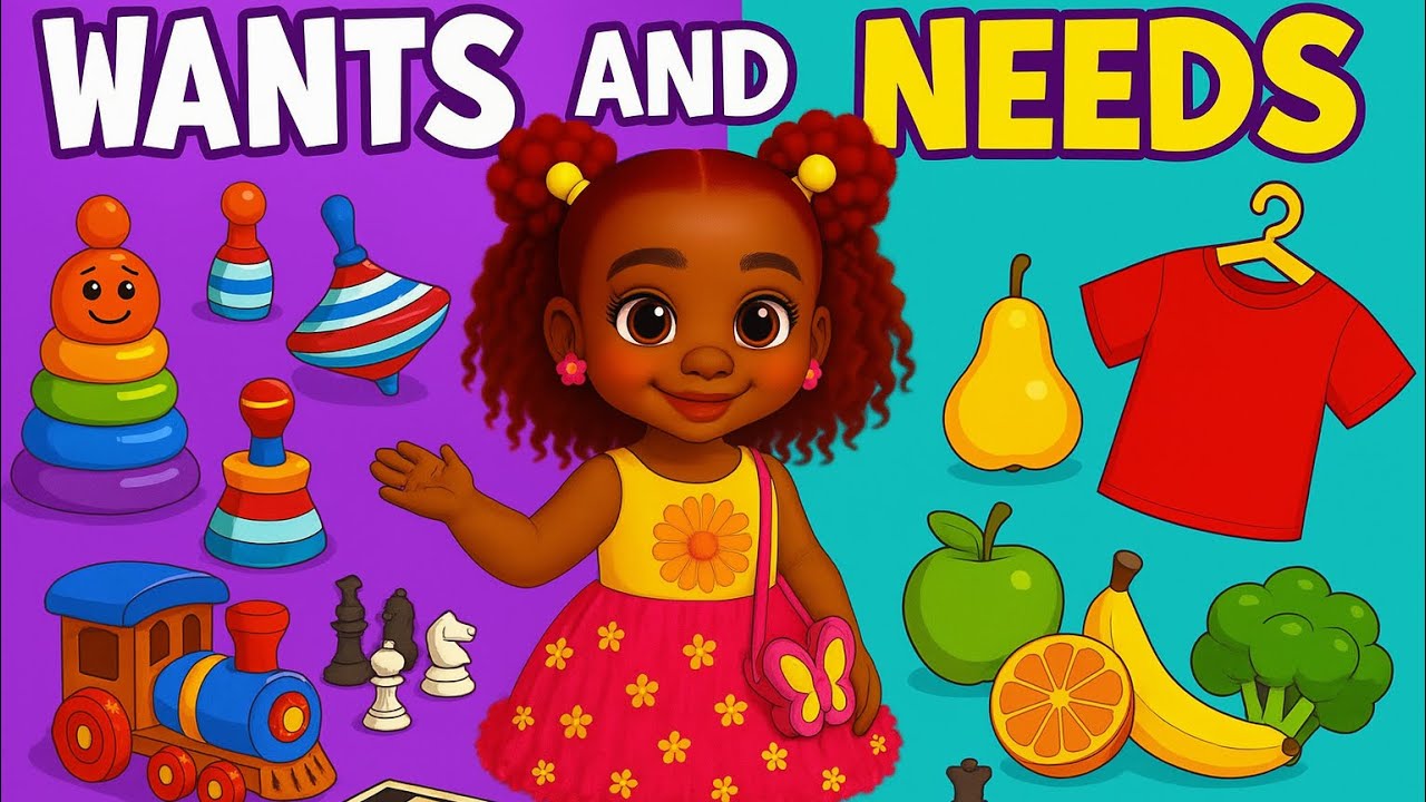 Wants and Needs Song for Kids | Fun Learning Music! #youtubekids #childrenssong #education