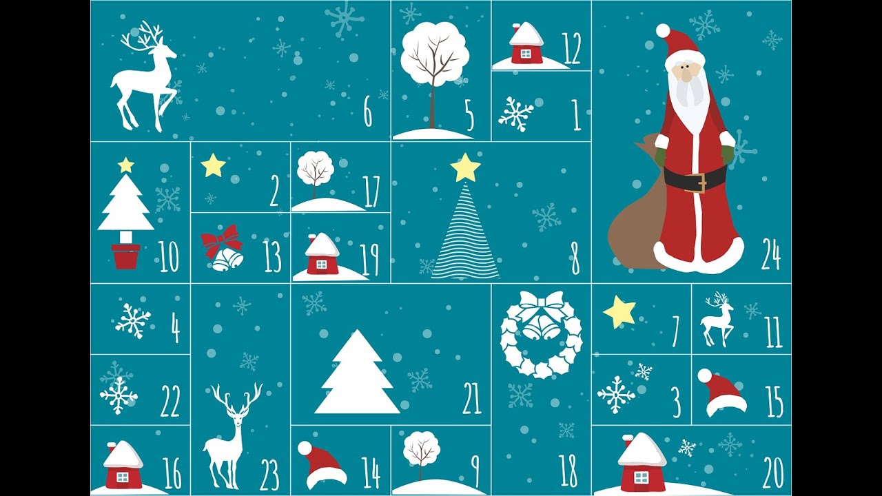 Türchen Nummer 1 von meinen Adventskalendern