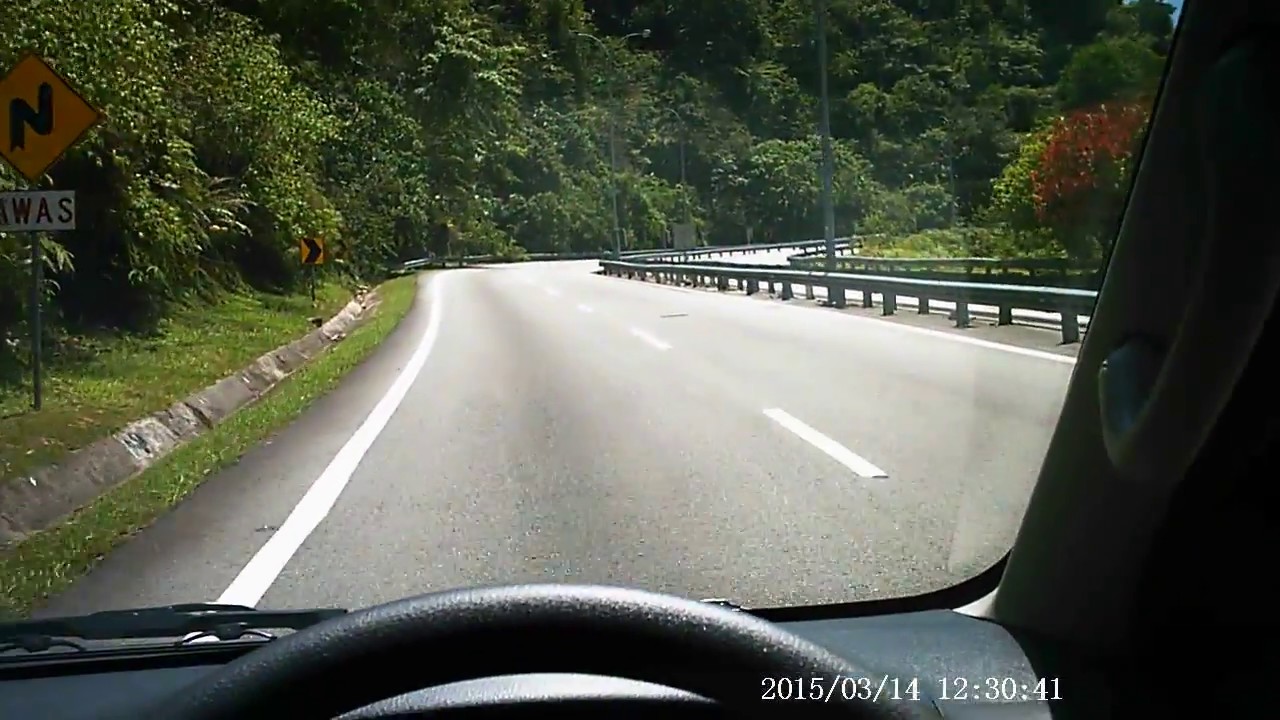 Saturday, 14 March 2015 Toyota Hiace 2.5D Turbo, touge with heavy load and 2 passenger - part 1