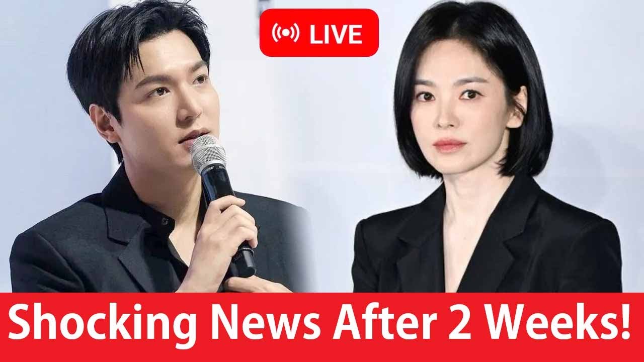 Less than Two Weeks After Their Wedding, Lee Min Ho and Song Hye Kyo made a shocking announcement!