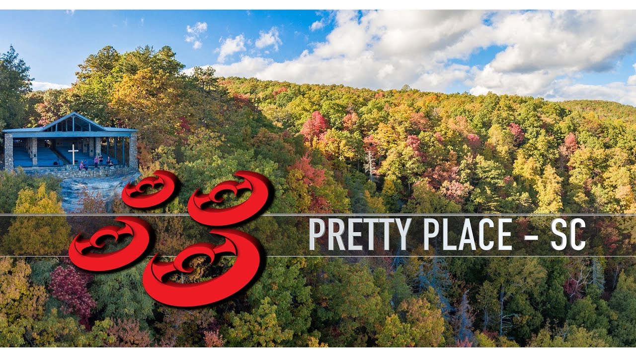 Pretty Place SC - Symmes Chapel - 4k Aerial Perspective