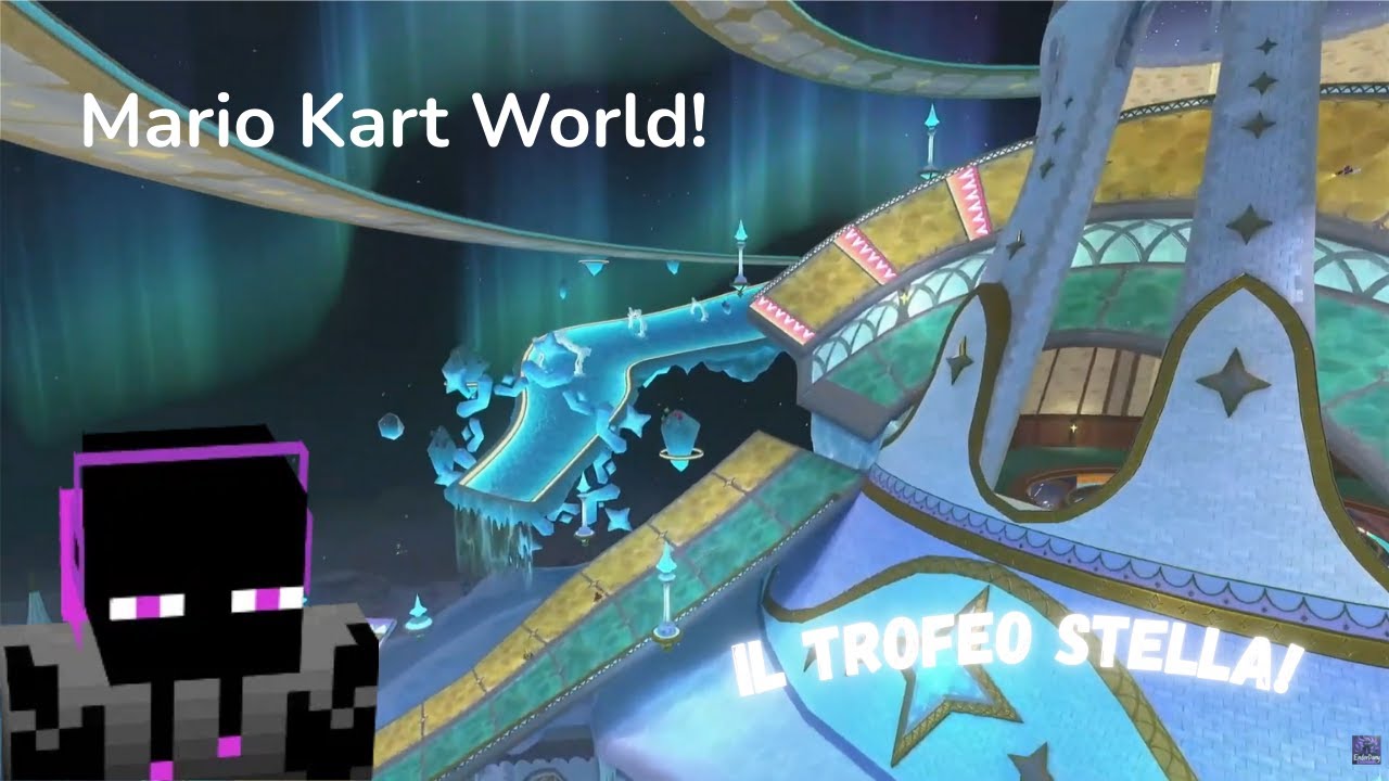 GIOCO AL TROFEO STELLA DI MARIO KART WORLD IN 150cc!