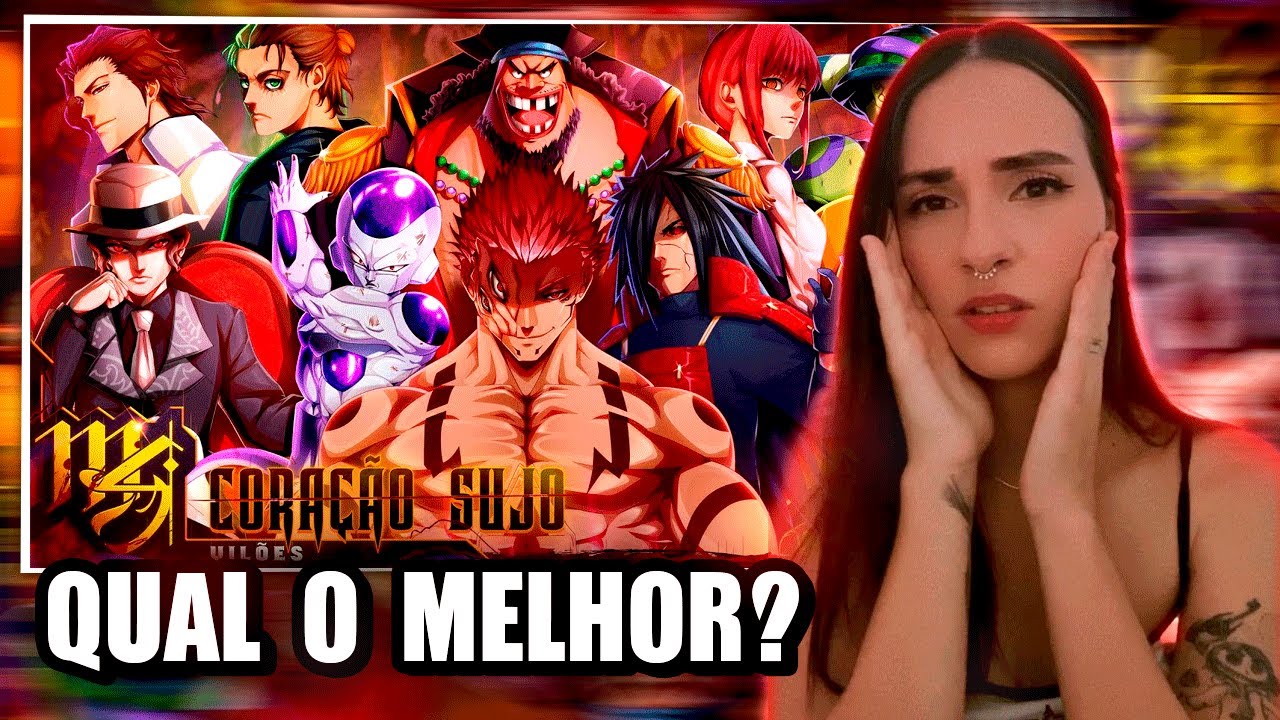 REACT Vilões (Animes) - Coração Sujo •M4rkim• 🤯