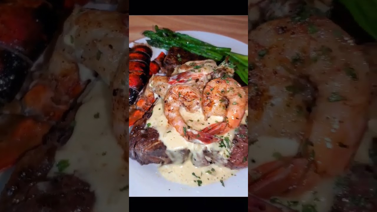 The Best Steak Oscar I've ever made #foodshorts