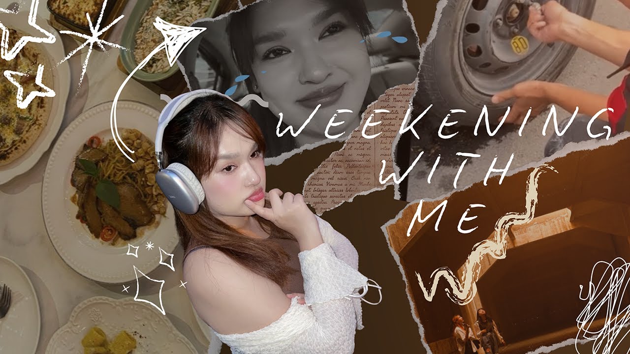 1 วันล้านเรื่อง ยางแตก ไปนิทรรศการหลอน จบวันสวย ๆ WEEKENING WITH ME EP.27 | #Gingerie